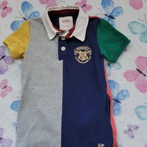 Boden Harry Potter Hogwarts Tshirt Dress 2-3T